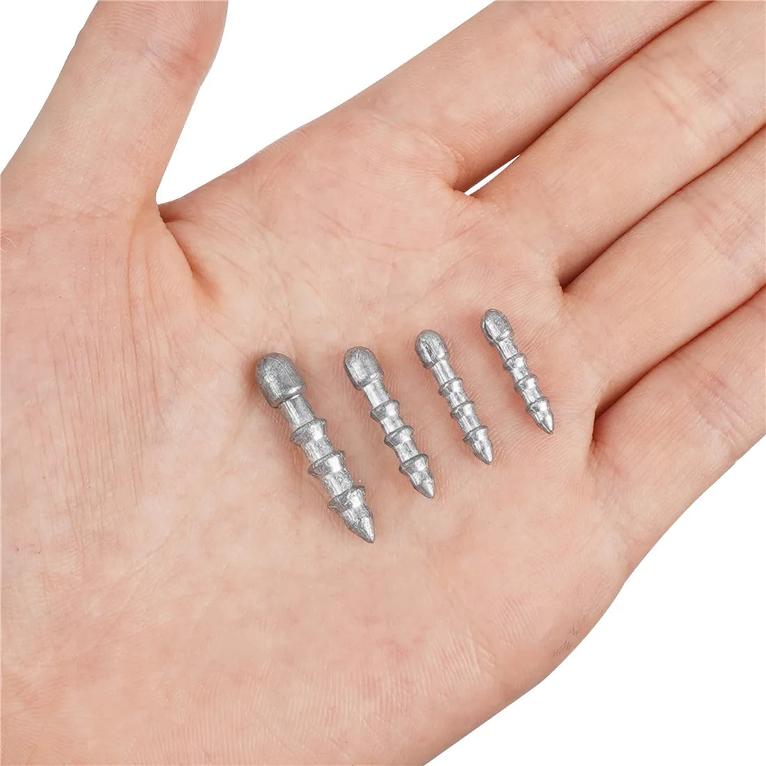 60PCS WORM WEIGHTS